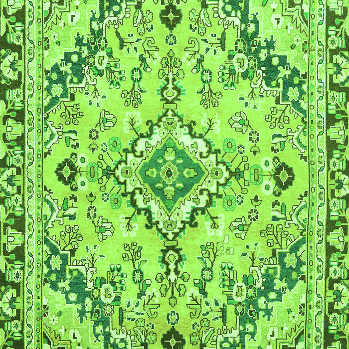 Machine Washable Abstract Green Modern Area Rugs, wshabs2826grn