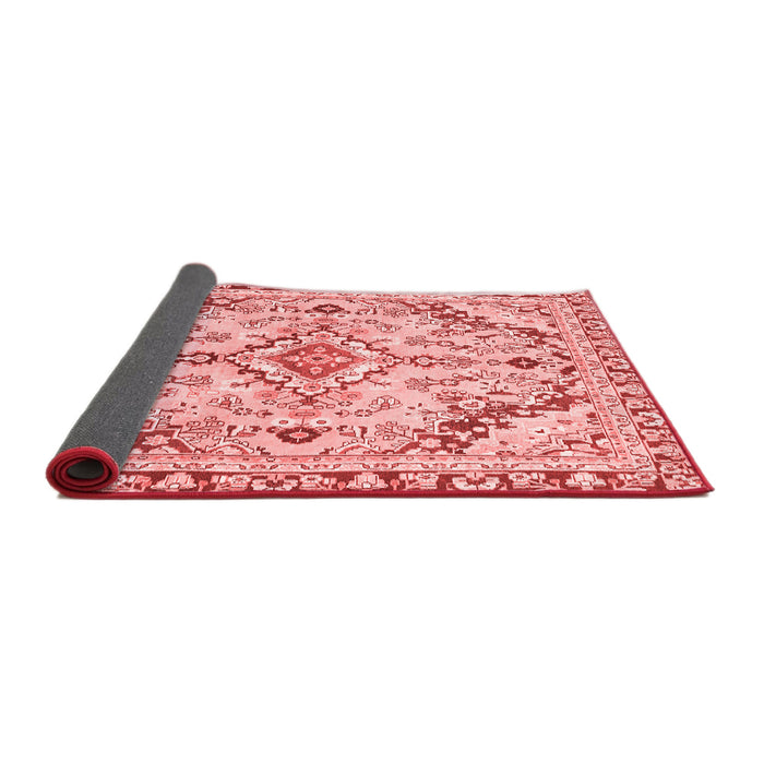 Abstract Red Modern Area Rugs