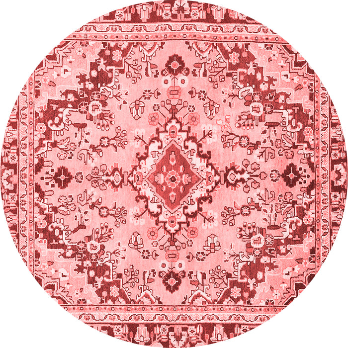 Abstract Red Modern Rug, abs2826red