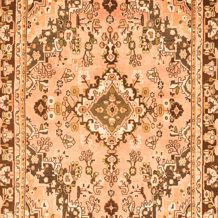 Machine Washable Abstract Orange Modern Area Rugs, wshabs2826org