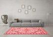 Modern Red Washable Rugs