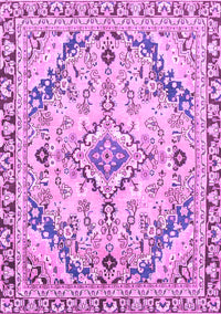 Abstract Purple Modern Rug, abs2826pur