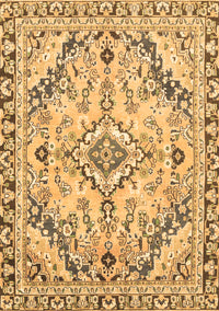 Abstract Brown Modern Rug, abs2826brn