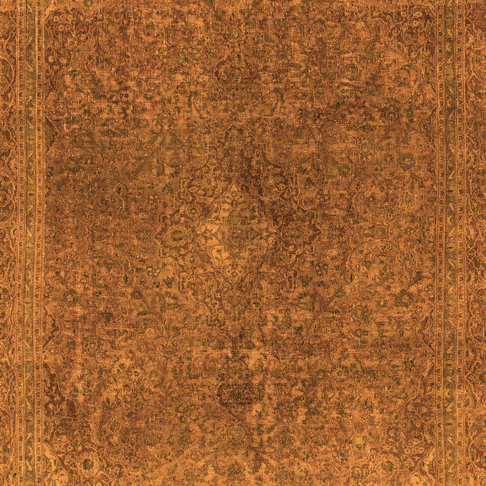 Abstract Orange Modern Rug, abs2827org