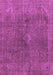 Machine Washable Abstract Purple Modern Area Rugs, wshabs2827pur