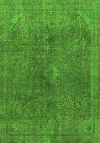 Abstract Green Modern Rug, abs2827grn