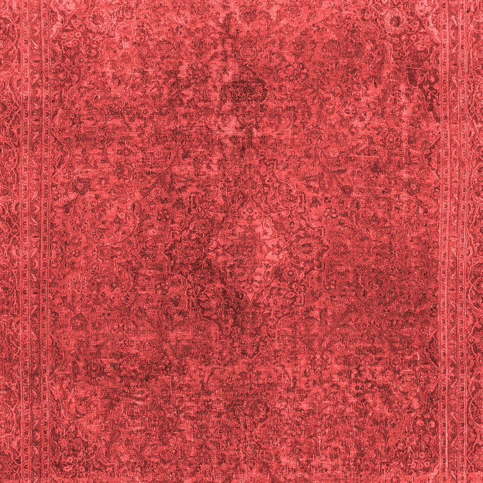 Machine Washable Abstract Red Modern Rug, wshabs2827red