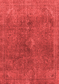 Abstract Red Modern Rug, abs2827red