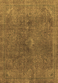 Abstract Brown Modern Rug, abs2827brn