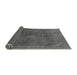 Sideview of Abstract Gray Modern Rug, abs2827gry