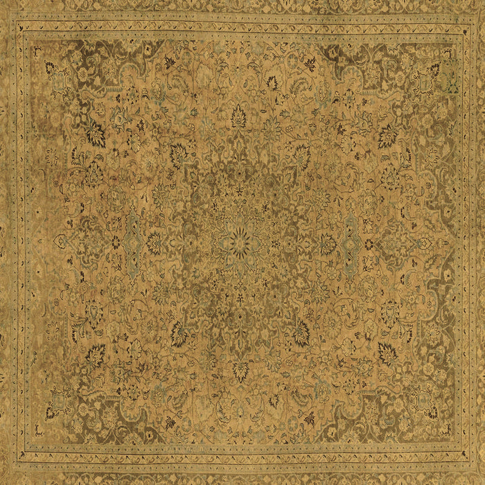 Square Abstract Brown Modern Rug, abs2828brn