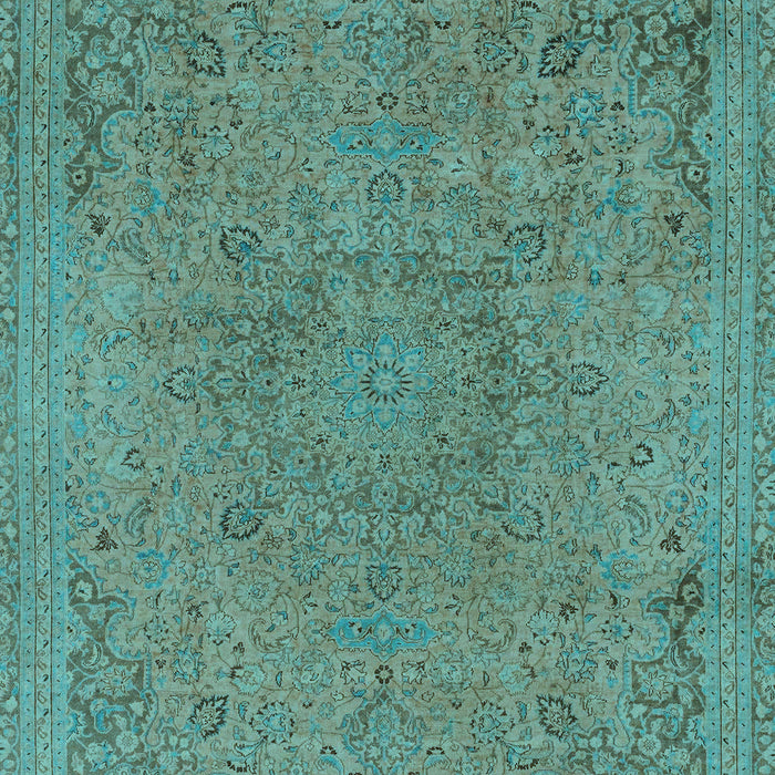 Abstract Light Blue Modern Rug, abs2828lblu