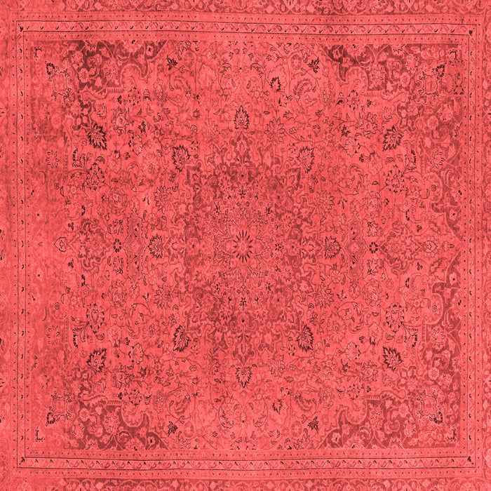 Abstract Red Modern Rug, abs2828red