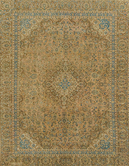 Abstract Oak Brown Modern Rug, abs2829