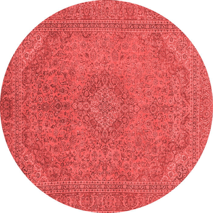 Abstract Red Modern Rug, abs2829red