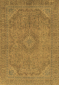 Abstract Brown Modern Rug, abs2829brn