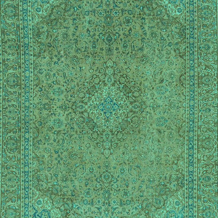 Machine Washable Abstract Turquoise Modern Area Rugs, wshabs2829turq