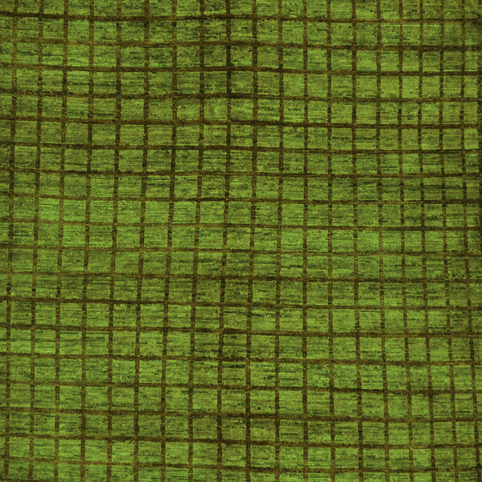 Machine Washable Oriental Green Modern Area Rugs, wshabs282grn