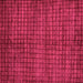 Square Oriental Pink Modern Rug, abs282pnk