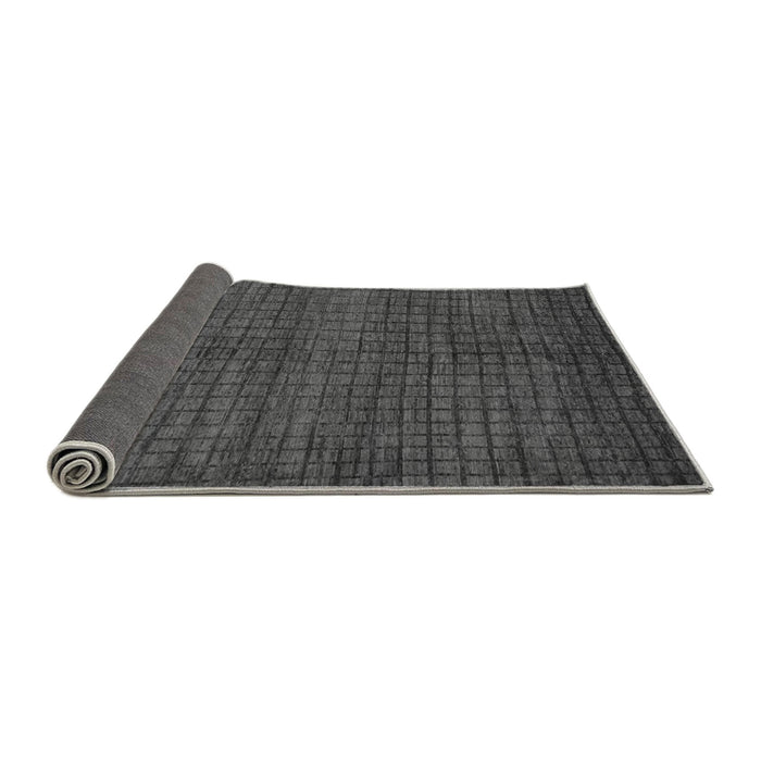 Sideview of Oriental Gray Modern Rug, abs282gry