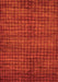 Oriental Orange Modern Rug, abs282org