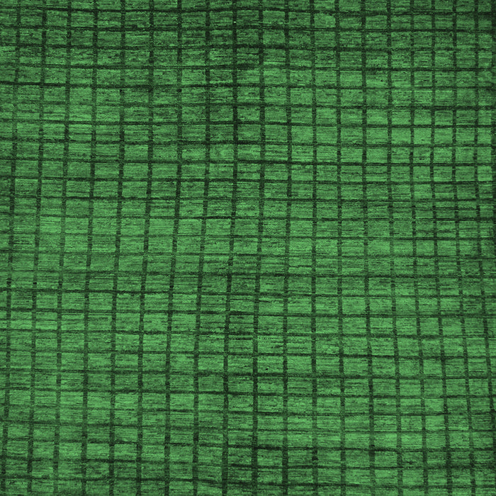 Square Oriental Emerald Green Modern Rug, abs282emgrn