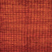 Square Oriental Orange Modern Rug, abs282org