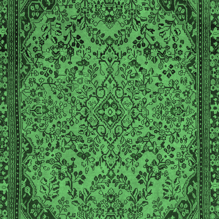 Machine Washable Abstract Emerald Green Modern Area Rugs, wshabs2830emgrn
