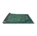 Sideview of Abstract Light Blue Modern Rug, abs2830lblu