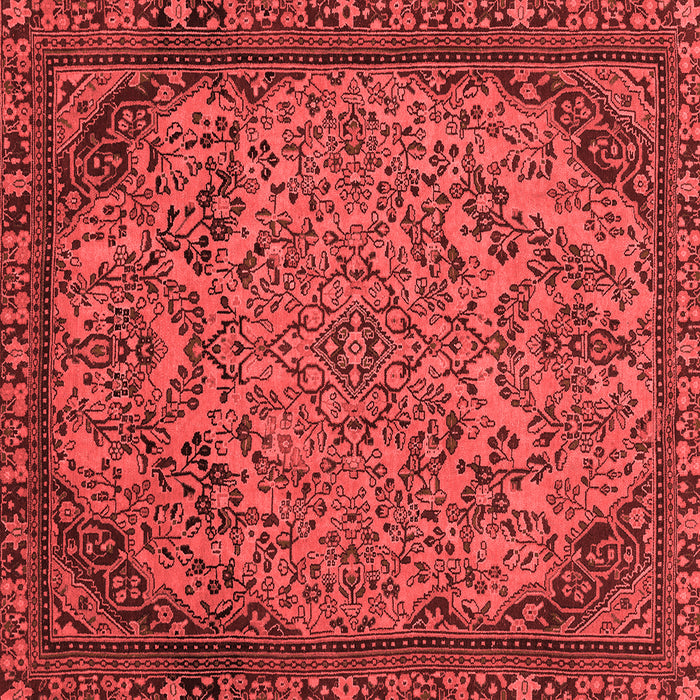 Machine Washable Abstract Red Modern Rug, wshabs2830red
