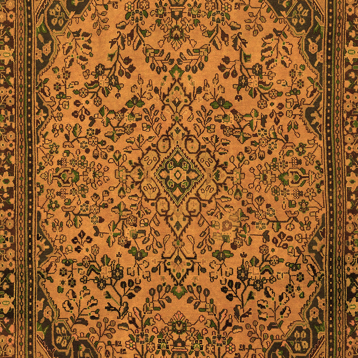 Machine Washable Abstract Orange Modern Area Rugs, wshabs2830org