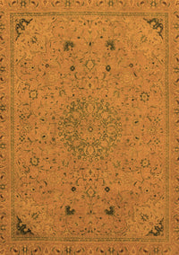 Abstract Orange Modern Rug, abs2831org