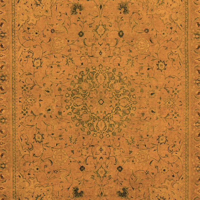 Abstract Orange Modern Rug, abs2831org
