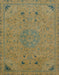 Abstract Caramel Brown Modern Rug, abs2831