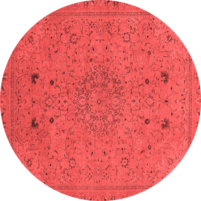 Machine Washable Abstract Red Modern Rug, wshabs2831red