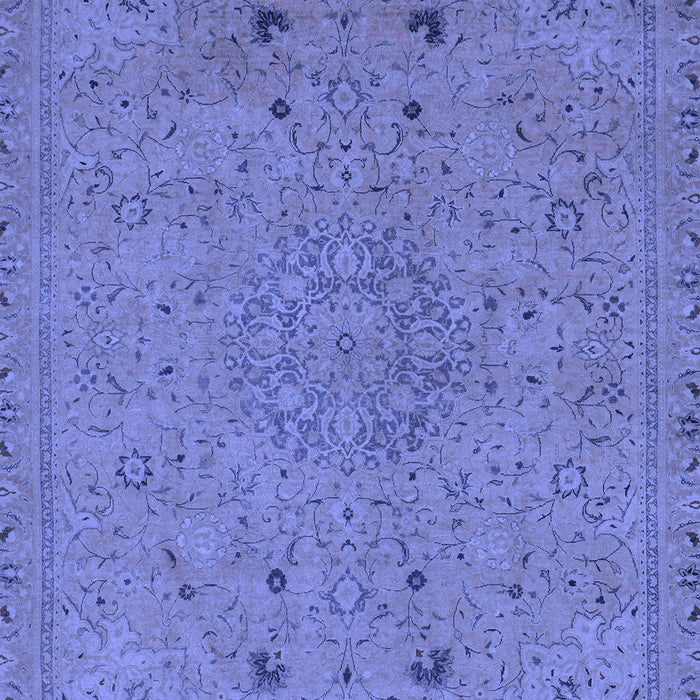 Abstract Blue Modern Rug, abs2831blu