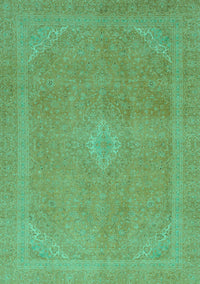 Abstract Turquoise Modern Rug, abs2832turq