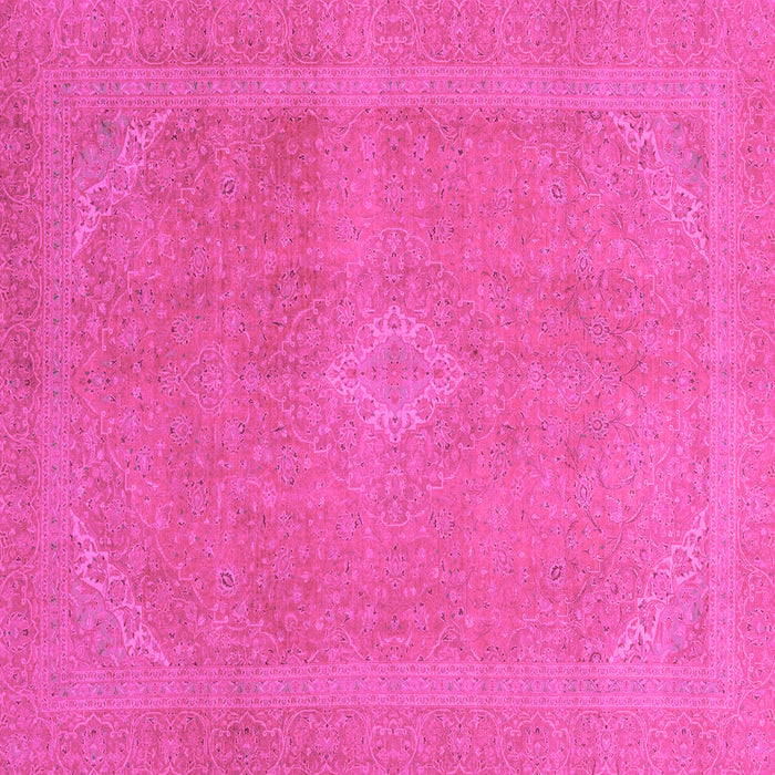 Square Abstract Pink Modern Rug, abs2832pnk