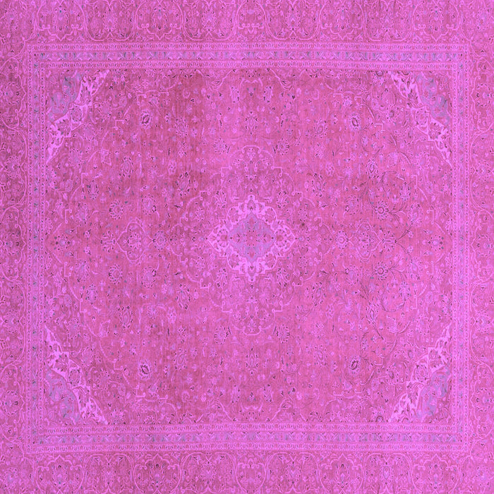 Square Abstract Purple Modern Rug, abs2832pur