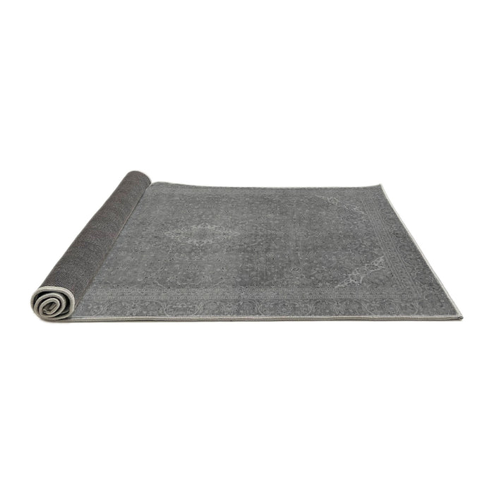 Sideview of Abstract Gray Modern Rug, abs2832gry