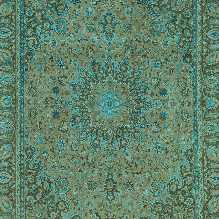 Abstract Light Blue Modern Rug, abs2833lblu