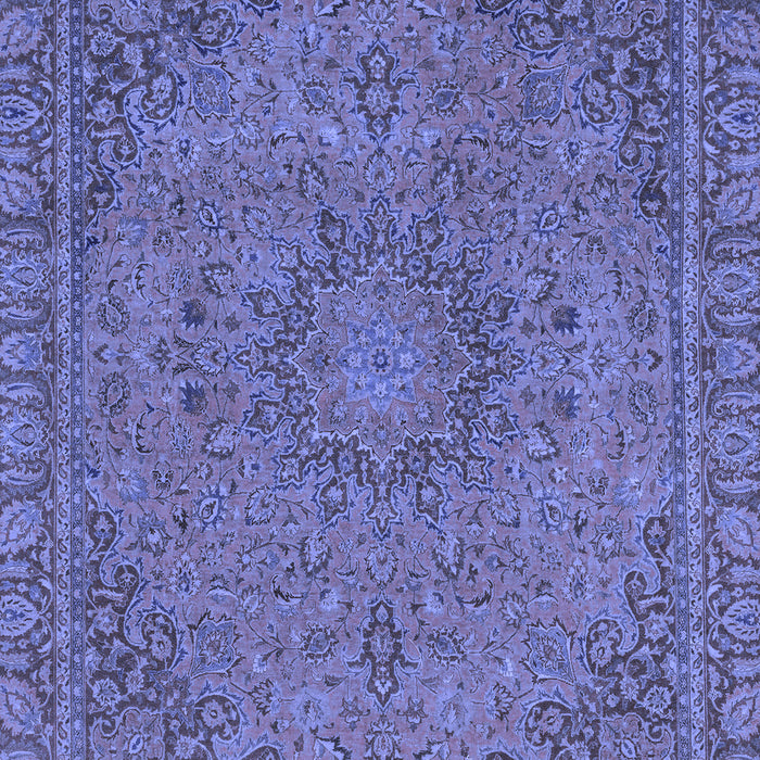 Abstract Blue Modern Rug, abs2833blu
