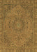 Abstract Brown Modern Rug, abs2833brn