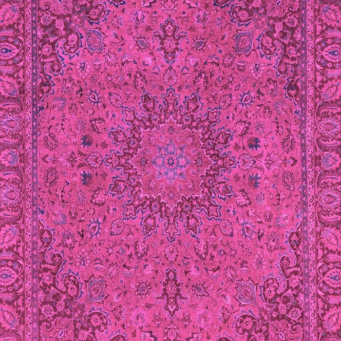 Machine Washable Abstract Pink Modern Rug, wshabs2833pnk