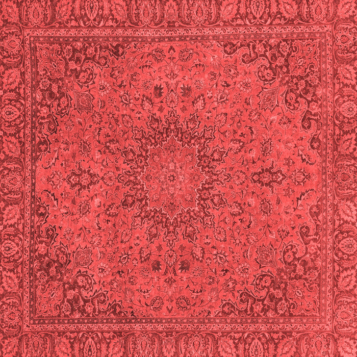 Abstract Red Modern Rug, abs2833red