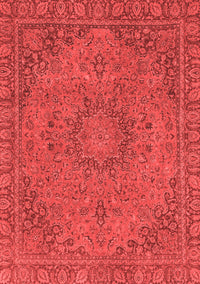 Abstract Red Modern Rug, abs2833red