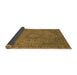 Sideview of Abstract Brown Modern Rug, abs2833brn