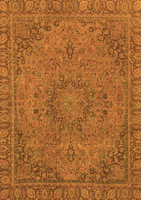 Abstract Orange Modern Rug, abs2833org