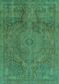 Abstract Turquoise Modern Rug, abs2834turq