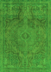 Abstract Green Modern Rug, abs2834grn